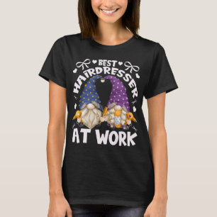 Best Hairdresser Gnomies for Mamma with funny Barb T Shirt