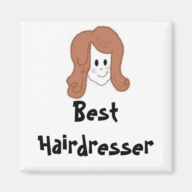 Best Hairdresser Magnet (Framsidan)