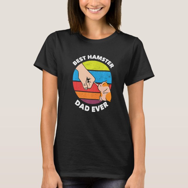 Best Hamster Pappa någonsin Hamster T Shirt (Framsida)