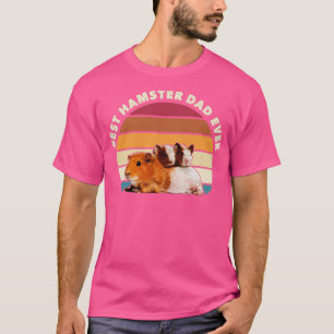 Best Hamster Pappa nånsin Retro Vintage Hamster An T Shirt