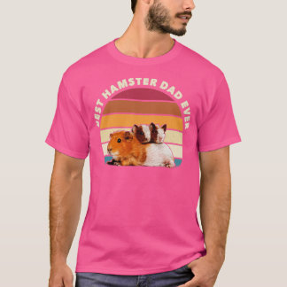 Best Hamster Pappa nånsin Retro Vintage Hamster An T Shirt