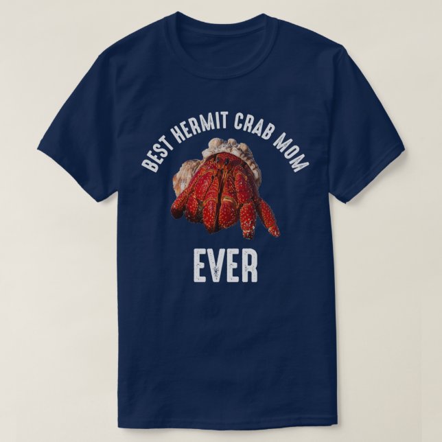 Best Hermit Crab Mamma 5 T Shirt (Design framsida)