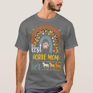 Best Horse Mamma Alltid Animal Lover Hund Mammor T Shirt