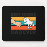 Best Horse Pappa någonsin Equestrian Far Horseback Musmatta<br><div class="desc">Best Horse Pappa Alltid Equestrian Far  Pappa</div>
