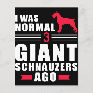 Best Hund Giant Schnauzer Gift Flygblad