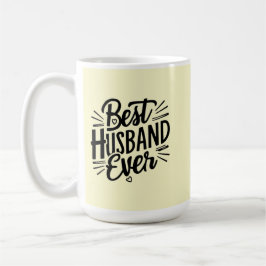 Best husband ever kaffemugg