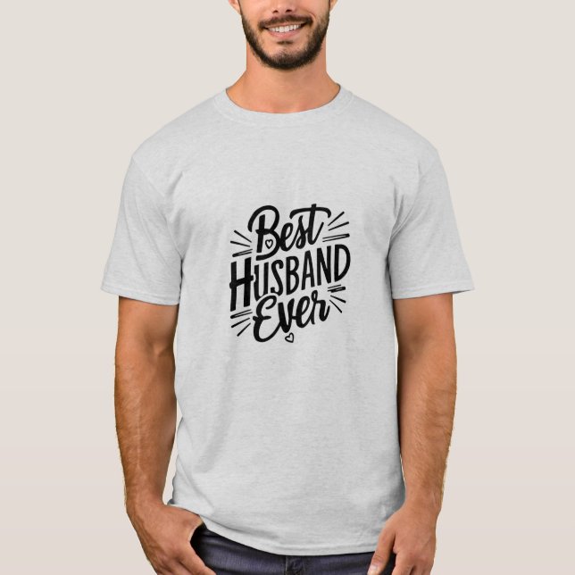 Best husband ever  t shirt (Framsida)
