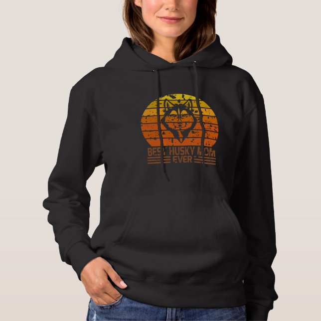 Best Husky Mamma någonsin T Shirt (Framsida)