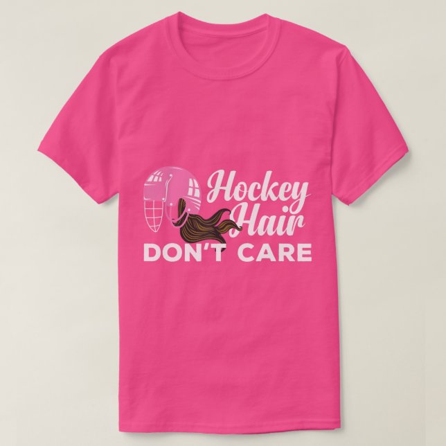 Best Ice Hockey Art Women Girls Ice Hockey Älskare T Shirt (Design framsida)