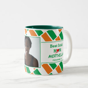 BEST IRISH MORSA Photo Två-Tonad Mugg