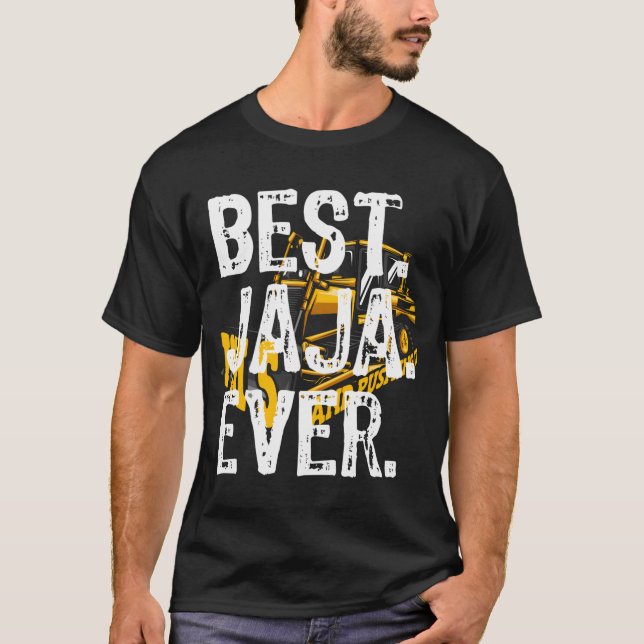 Best Jaja Coola Funny Fars dag Gift T Shirt (Framsida)