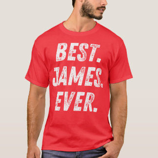 Best James Aldriro Retro First Namn Gift T Shirt