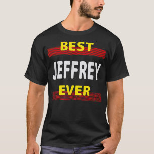 Best Jeffrey Aldriends Namn Buddy Nickname Pers T Shirt