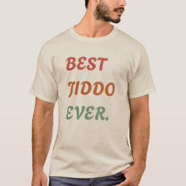 Best Jiddo All Anpassningsbar Gift for Grandfather T Shirt