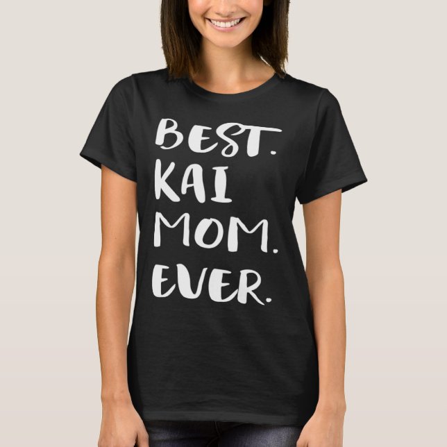 Best Kai Mamma Aldrik Kai Ken Kai Inu T Shirt (Framsida)