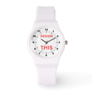 BEST. Kvinnobevakning ⌚ Silikonband Armbandsur