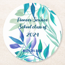 Best Life Ever - Pioneer School  Underlägg Papper Rund