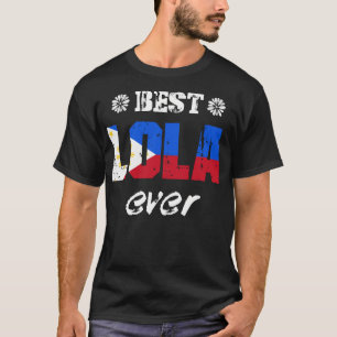 Best Lola Aldrifilipino farmor T Shirt