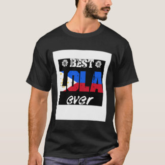 Best Lola Aldrifilipino farmor T Shirt