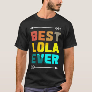 Best Lola Your Kärlek Mor Mamma Filipino Granny Gr T Shirt