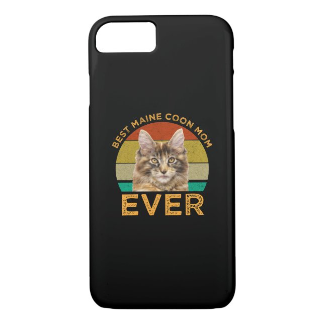 Best Maine Coon Mamma någonsin Case-Mate iPhone Skal (Baksida)