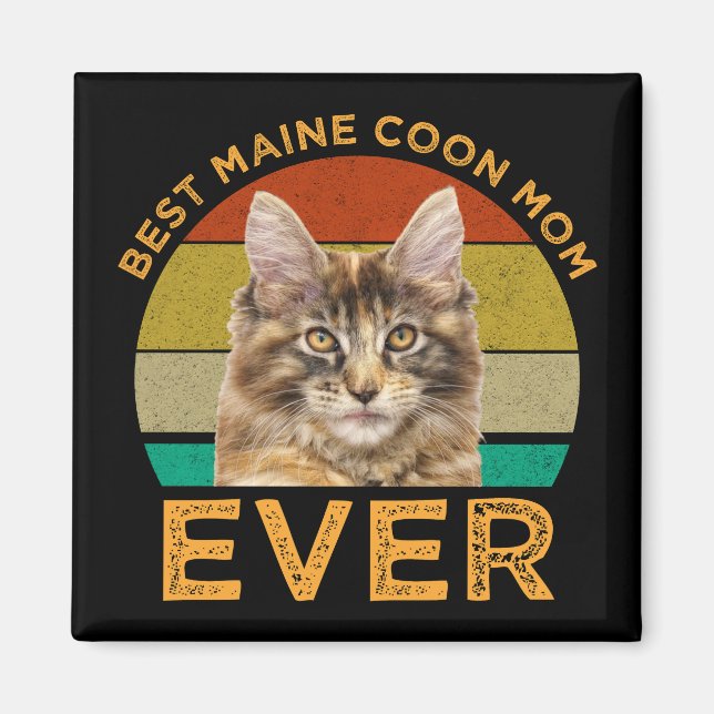 Best Maine Coon Mamma någonsin Magnet (Framsidan)