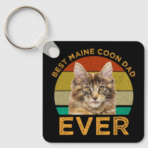 Best Maine Coon Pappa någonsin Nyckelring
