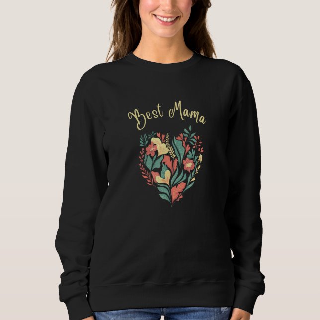 Best Mama Ever  Mother Mom Mum Mothers Day T Shirt (Framsida)