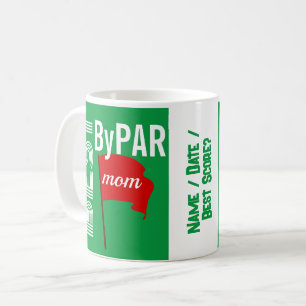 "Best Mamma by Par" (bästa per pärm), anpassad kaf Kaffemugg