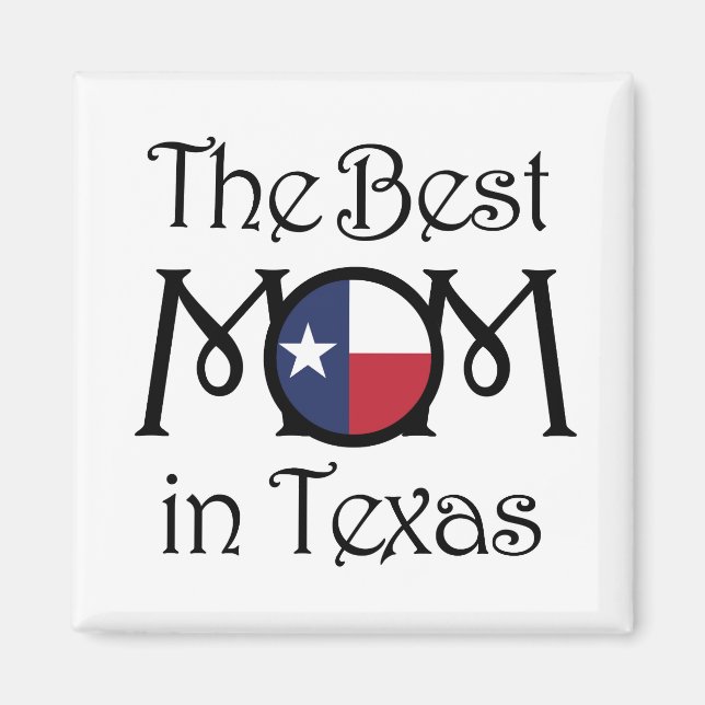 BEST Mamma i Texas Magnet (Framsidan)