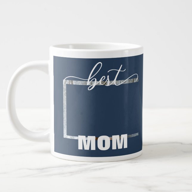 Best MAMMA Kids Photo Mors dag Jumbo Mugg (Vänster)