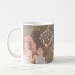 Best Mamma någonsin Wildbloms Photo Collage Kaffemugg