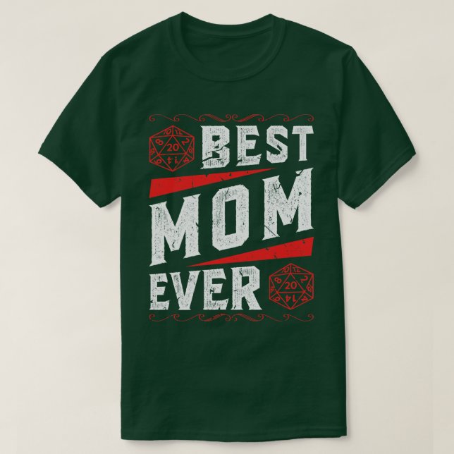Best Mamma RPG Mors dag Mamma Mamma Roleplay T Shirt (Design framsida)