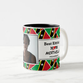 BEST MAMMA ST KITTS-foto Två-Tonad Mugg
