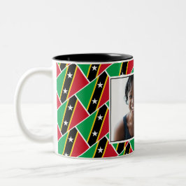 BEST MAMMA ST KITTS-foto Två-Tonad Mugg