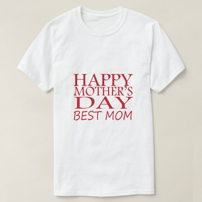 BEST MAMMA T SHIRT (Design framsida)