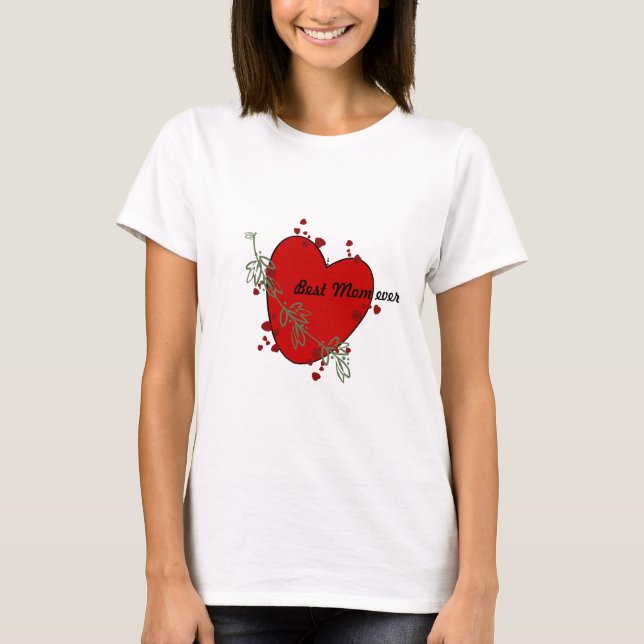 Best Mamma T-Shirt (Framsida)