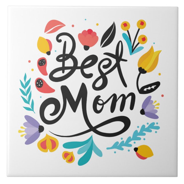 Best Mamma Tile Trivet Kakelplatta (Framsidan)