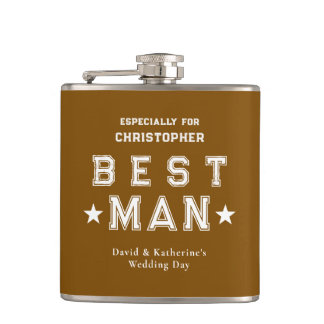 Best Man Appreciation Gift Brown Fickplunta