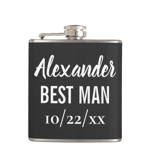 Best Man Bachelor Party Wedding Favor Fickplunta (Framsidan)