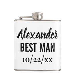 Best Man Bachelor Party Wedding Favor Fickplunta