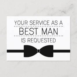 Best Man-begäran | Marskalkar Inbjudningar