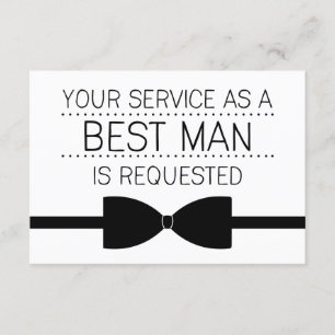 Best Man-begäran   Marskalkar Inbjudningar