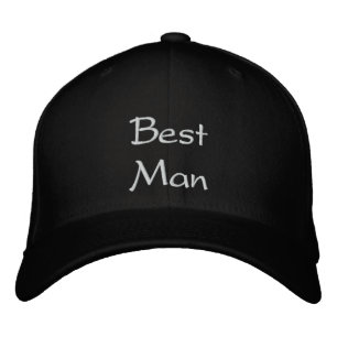 Best Man Best Embroidery Cap Broderad Keps