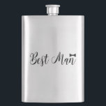 Best Man Bowtie Bröllop,Bachelor Party Gift Fickplunta<br><div class="desc">Den här snyggten i elegant är bäst man Bowtie underbar på den här kolven. Perfektens gåva till den bäste mannen. Design efter Inge Lewis. Anpassa den med namn eller datum. Hitta fler matchande objekt på onlinen ingeinc.com.</div>