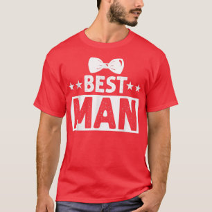 Best Man Bröllop Marskalkars Funny Möhippa Bachelo T Shirt