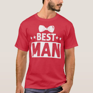Best Man Bröllop Marskalkars Funny Möhippa Bachelo T Shirt