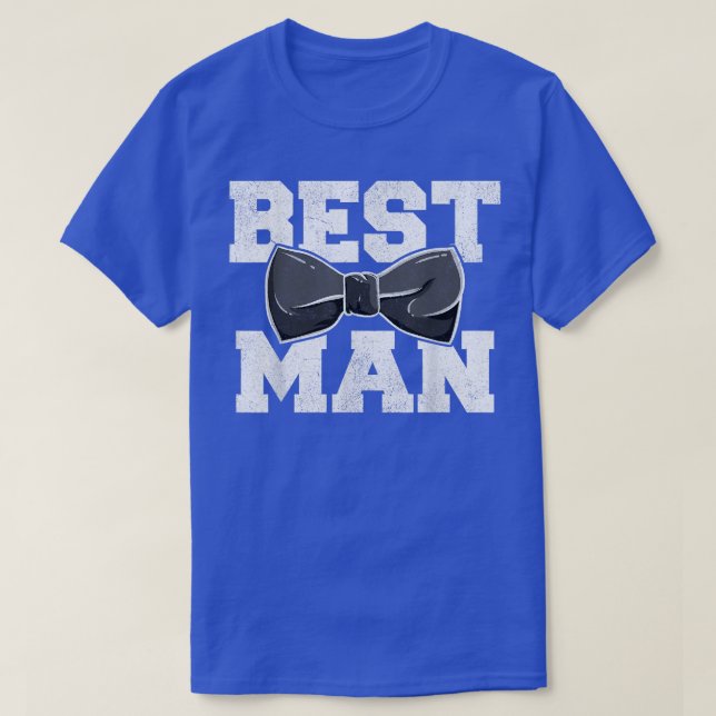 Best Man Frieri s, Bachelor Party Marskalkars Bow T Shirt (Design framsida)
