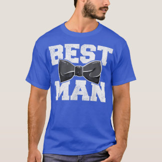 Best Man Frieri s, Bachelor Party Marskalkars Bow T Shirt