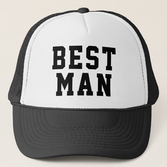 Best Man Hat Keps (Framsida)